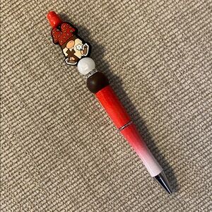 Gnome Holding a Cross ✝️ Pen